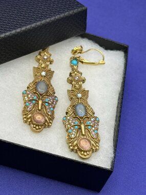 Askew London Butterfly Dangle Earrings